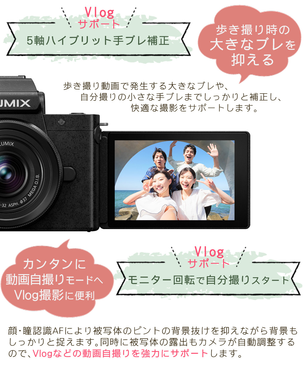 Panasonic パナソニック ミラーレス一眼カメラ LUMIX DC-G100DW