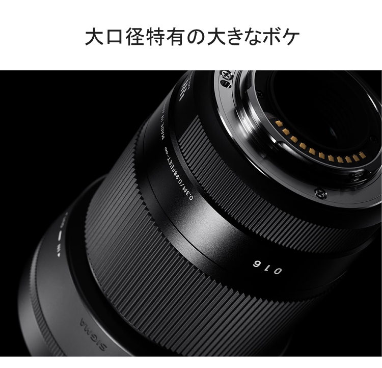 レビューでレンズキャッププレゼント）シグマ 30mm F1.4 DC DN（C