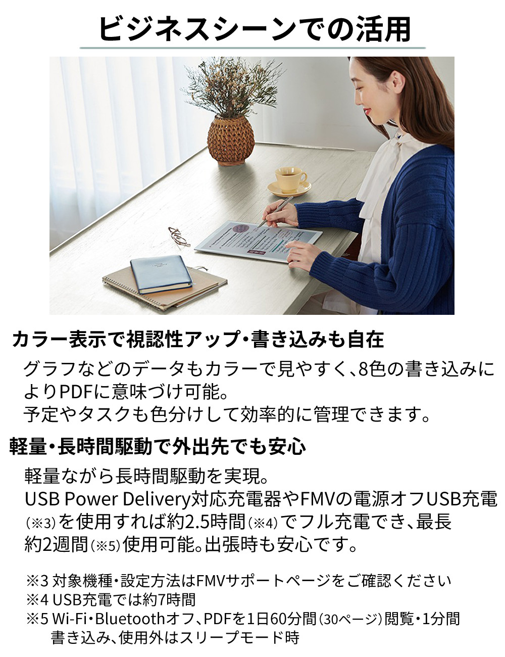 Amazon.co.jp: 富士通 13.3型フレキシブル電子ペーパー QUADERNO