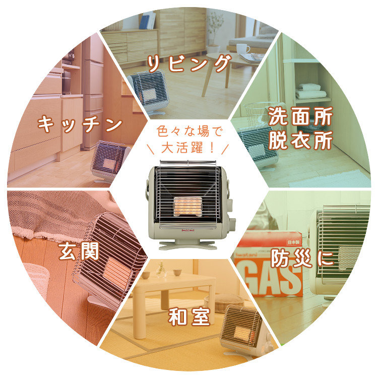 Iwatani（イワタニ） カセットガス ストーブ マイ暖3 CB-STV-MYD3