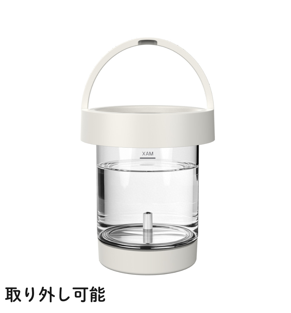QUADS（クワッズ） 加湿器 ガラス スチーム 加湿器 GLASS グラス ミニ