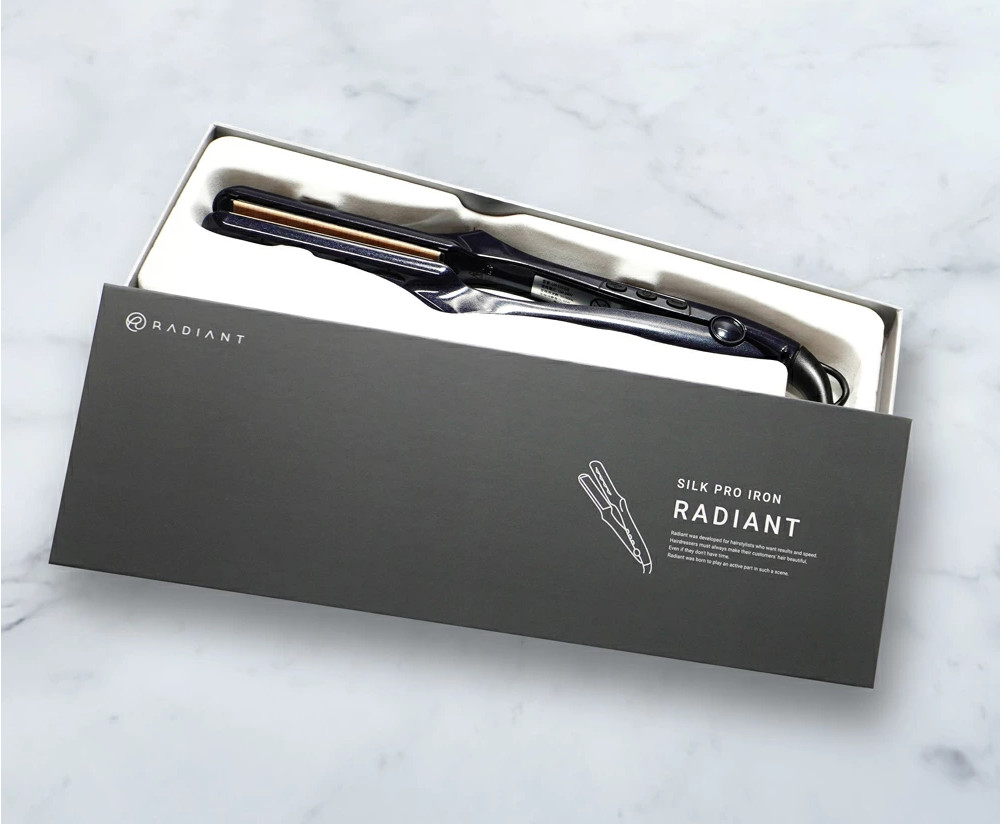 radiant（ラディアント） ストレートアイロン シルクプロアイロン 28mm