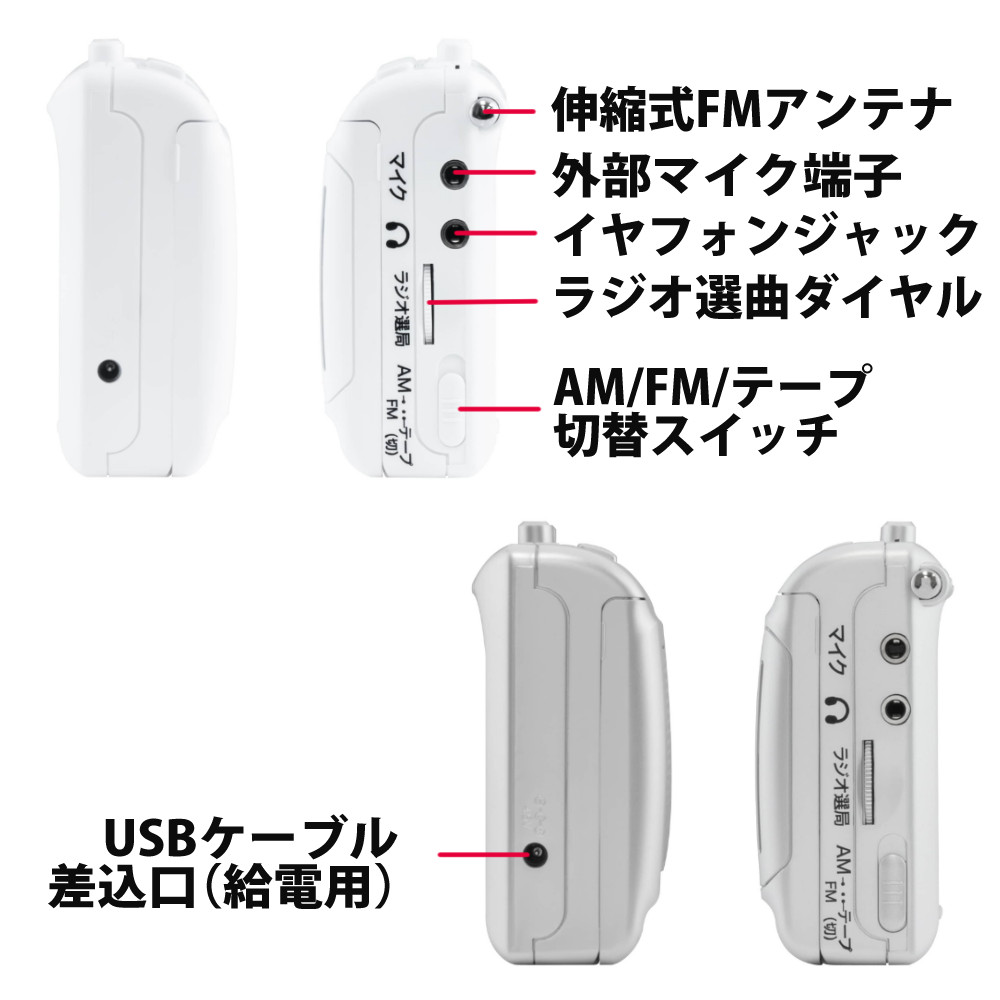 AIWA カセットボーイ イヤホンケーブル サンワダイレクト本店 サンワサプライ【オフィス・PC周辺通販】