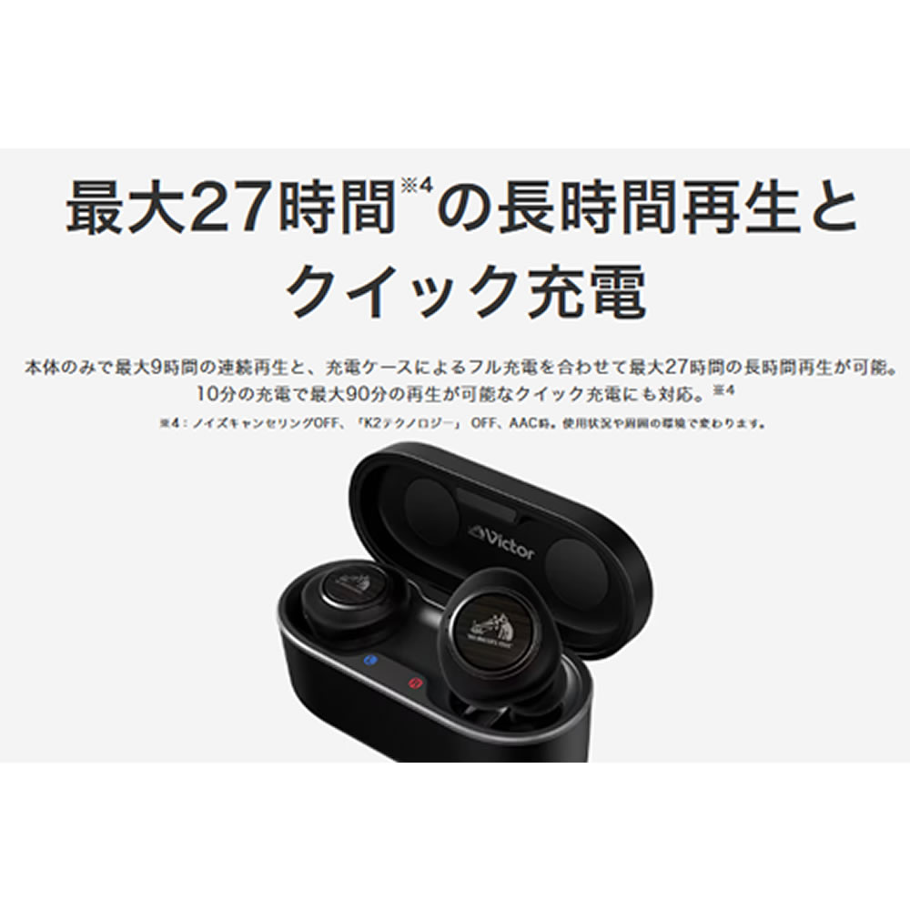 Victor（ビクター） （ワイヤレスヘッドホン） （ビクター）HA-FW1000T
