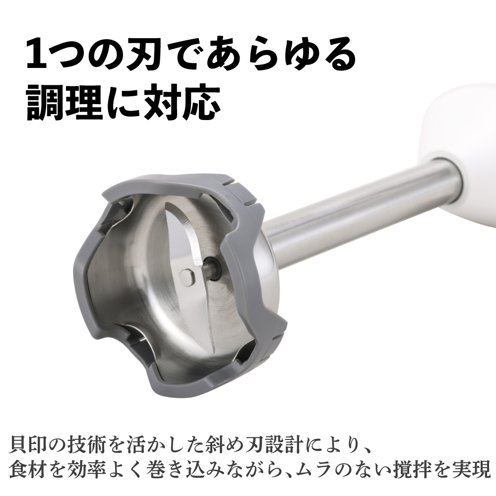 貝印 SELECT100 ハンドブレンダー コードレス DK5210 : ホーム