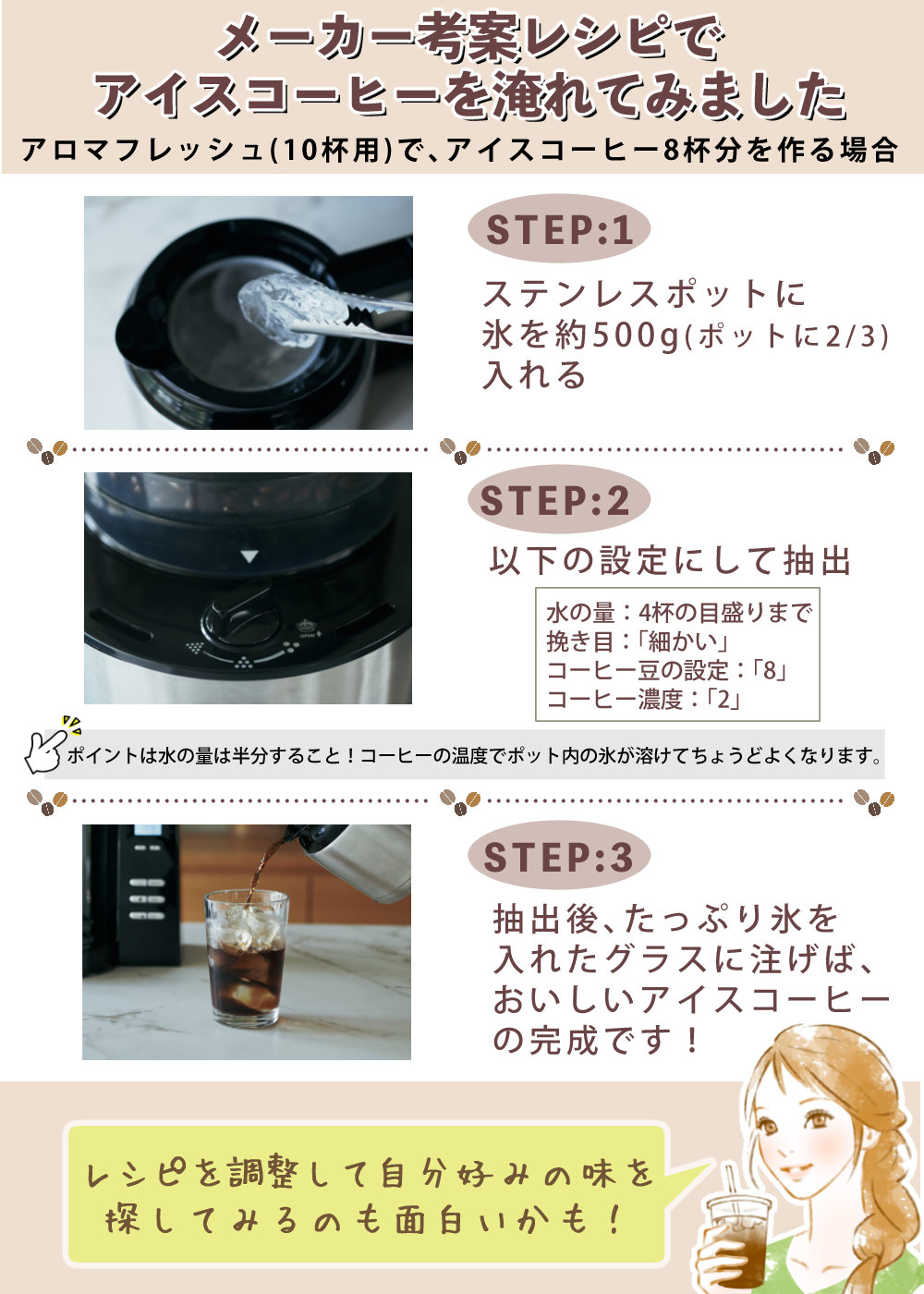Melitta（メリタ） 全自動 コーヒーメーカー ミル付き AFT1022-1B