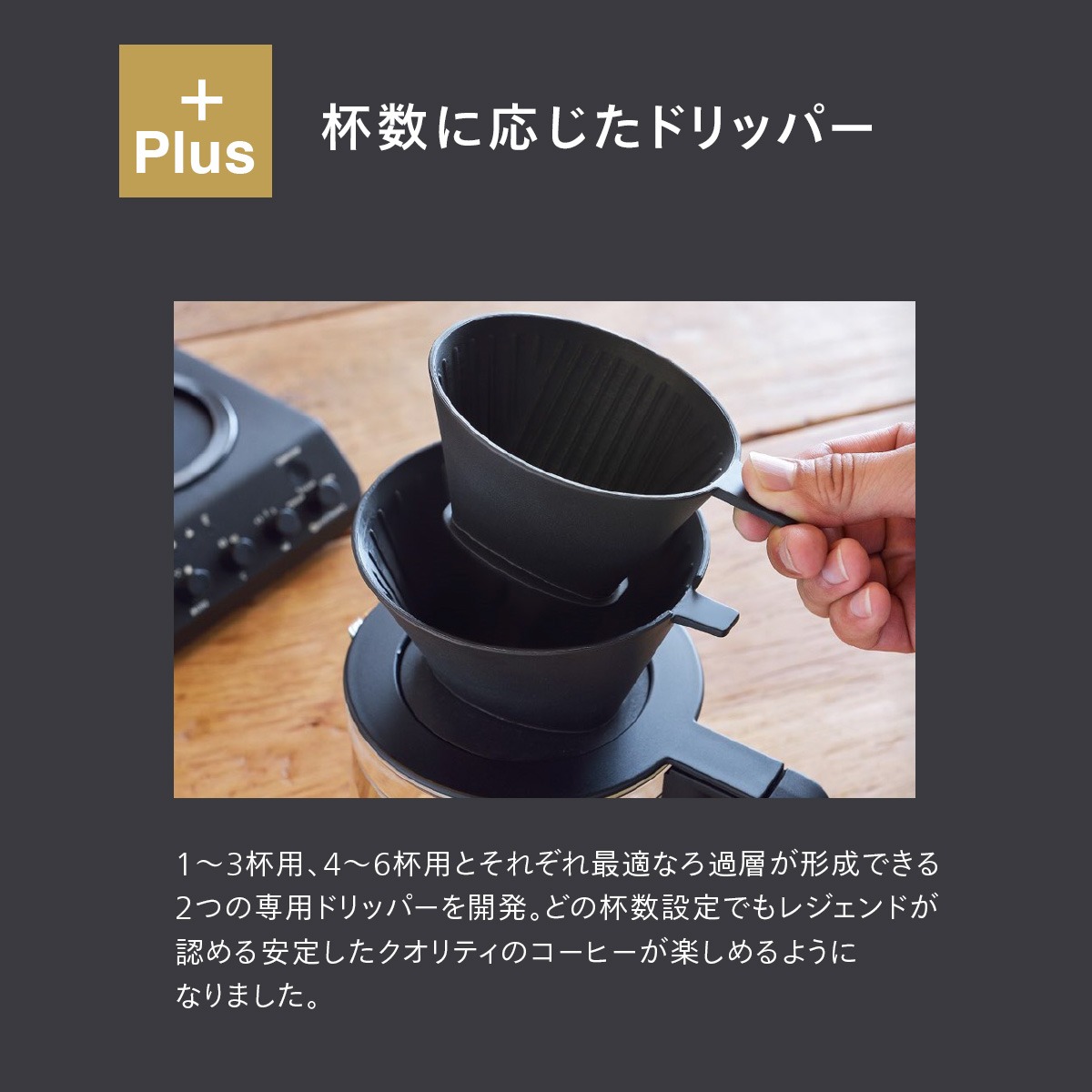 ツインバード 全自動 ミル付き コーヒーメーカー 6杯用 CM-D465B
