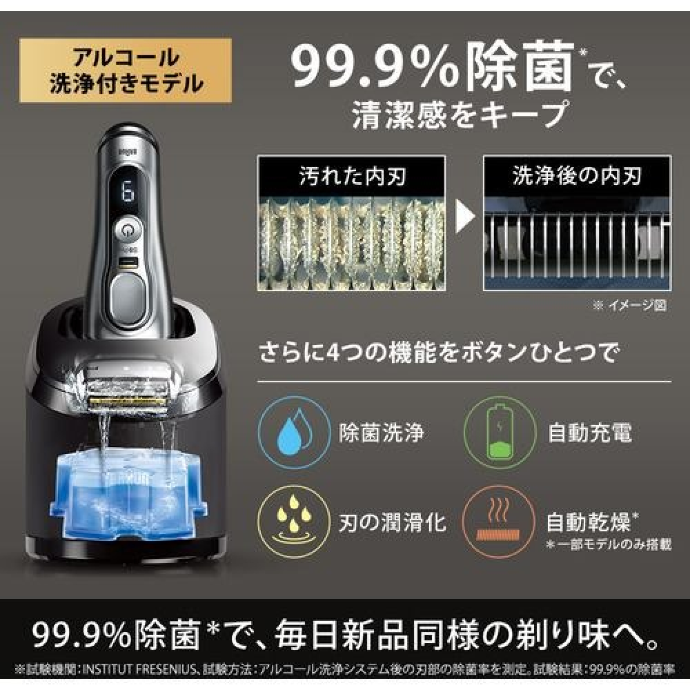 BRAUN（ブラウン） （メンズシェーバー）ブラウン 9487CC-V シリーズ9