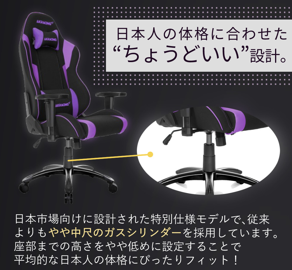 AKレーシング　ゲーミングチェア AKRACING AKレーシング Wolf Gaming Chair ゲーミングチェア