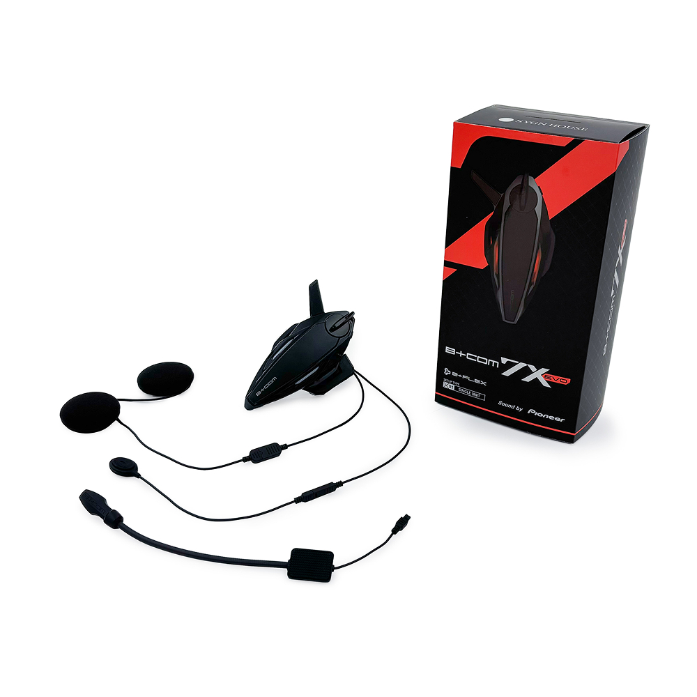 【新商品】SYGN HOUSEサインハウス バイク用インカム B+COM 7X サインハウス B+COM 7X EVO シングルユニット バイク用 Bluetooth