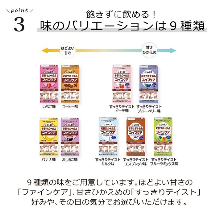 内祝い】 ファインケア まとめ買い×12個セット いちご味 栄養サポート食品 栄養機能食品