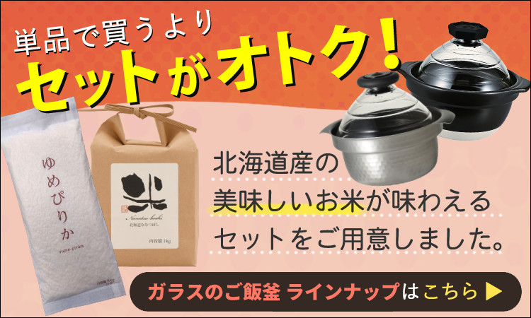 HARIO ハリオ 蓋がガラスのIH対応ご飯釜 雪平 GIS-200 両手鍋