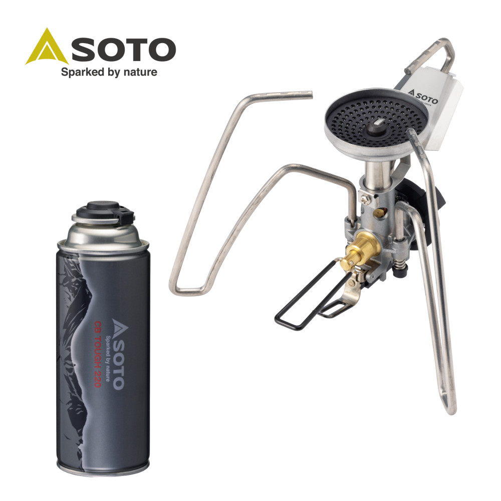 SOTOのST350＆ ST-3501のセット（CB缶付） SOTO ソト レギュレーターストーブ TriTrail ST-350 カセットガス付き