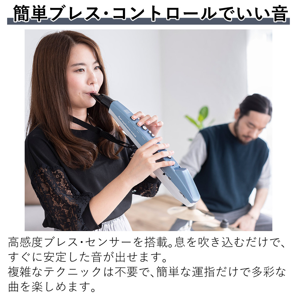 ローランド（Roland） ウインドシンセサイザー エアロフォンミニ 5点