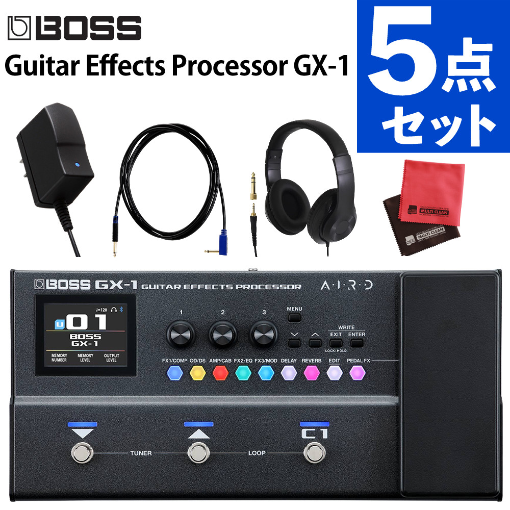 BOSS（ボス） マルチエフェクター GX-1 セット ギター用 初心者 PSA