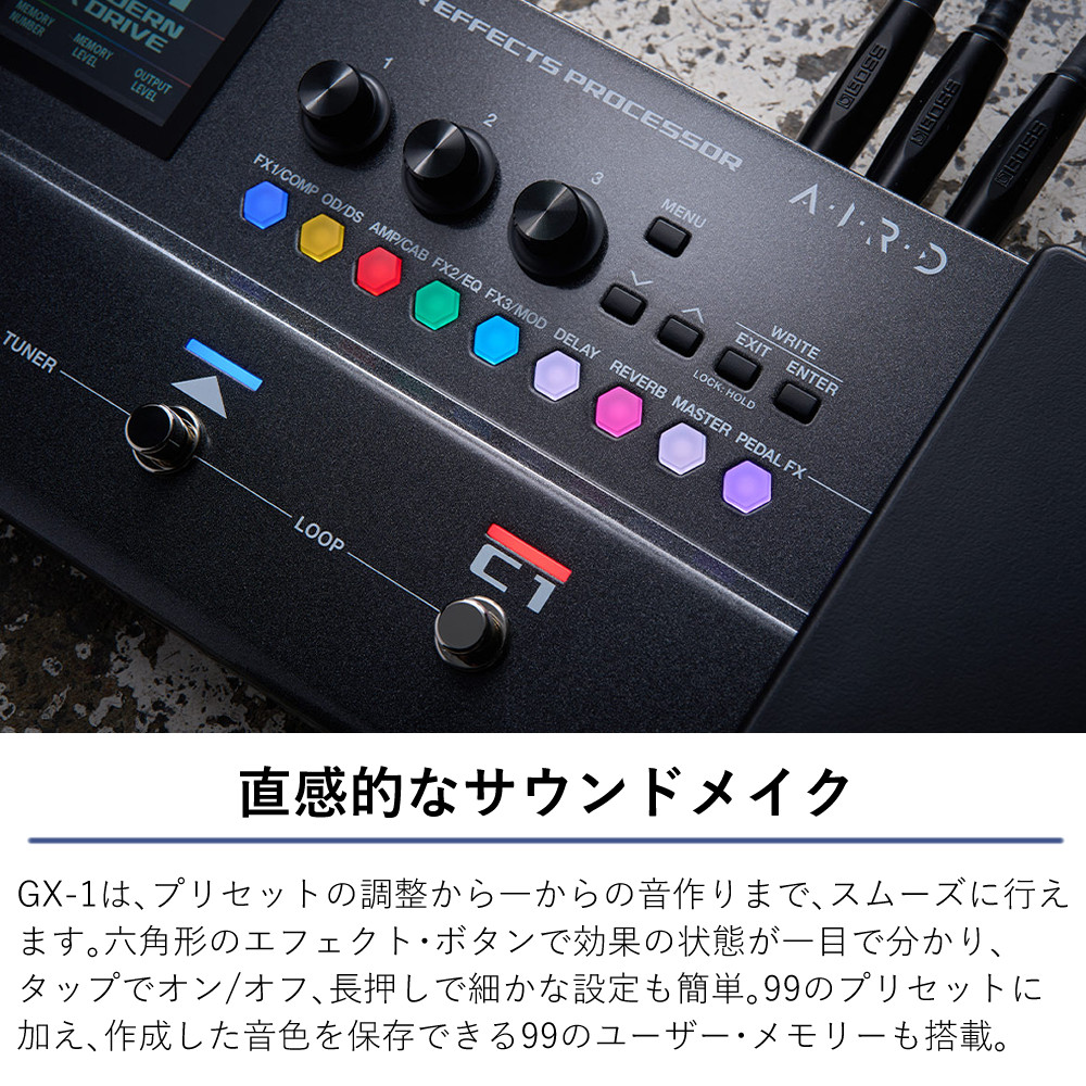 BOSS（ボス） マルチエフェクター GX-1 セット ギター用 初心者 PSA