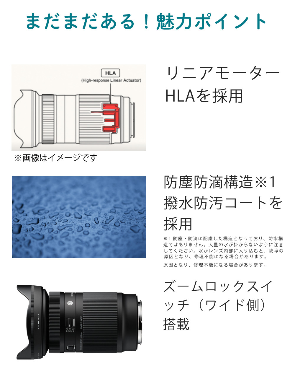 シグマ（SIGMA） レンズ保護フィルター付 20-200mm F3.5-6.3 DG（C