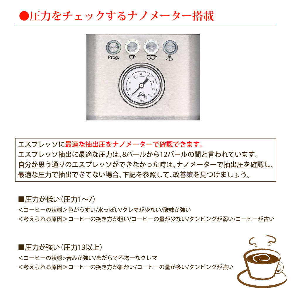 Amazon | エスプレッソマシン ソリス バリスタ パーフェクタ