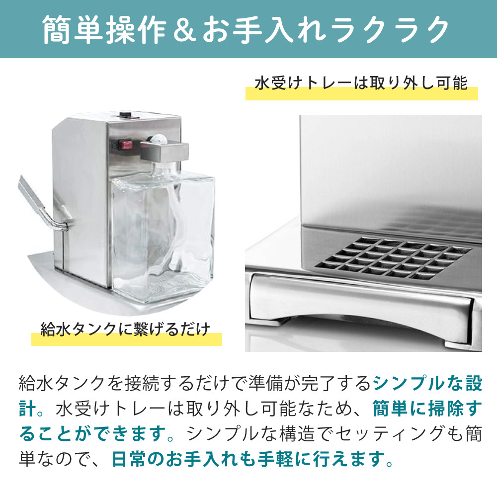 Lucaffe エスプレッソマシン PICCOLA シルバー 家庭用 カフェ 本格