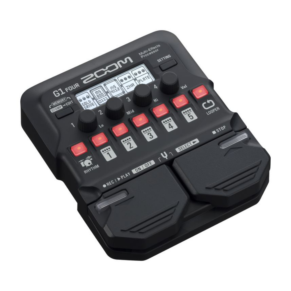 ズーム（zoom） マルチエフェクター G1 FOUR ACアダプター付き ギター
