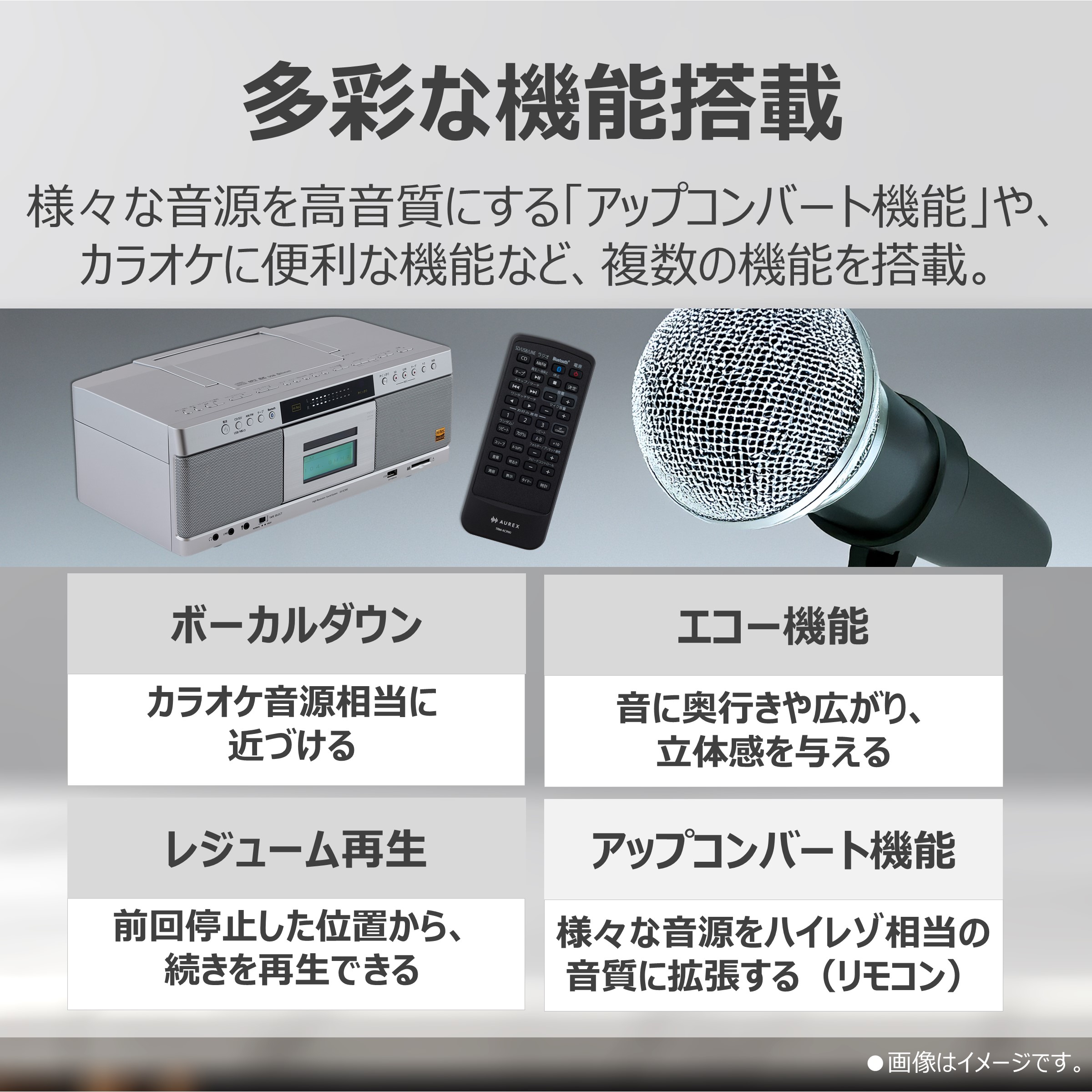 TOSHIBA（東芝） CDラジカセ ハイレゾ対応 SD/USB/CD 録音 高音質 AX