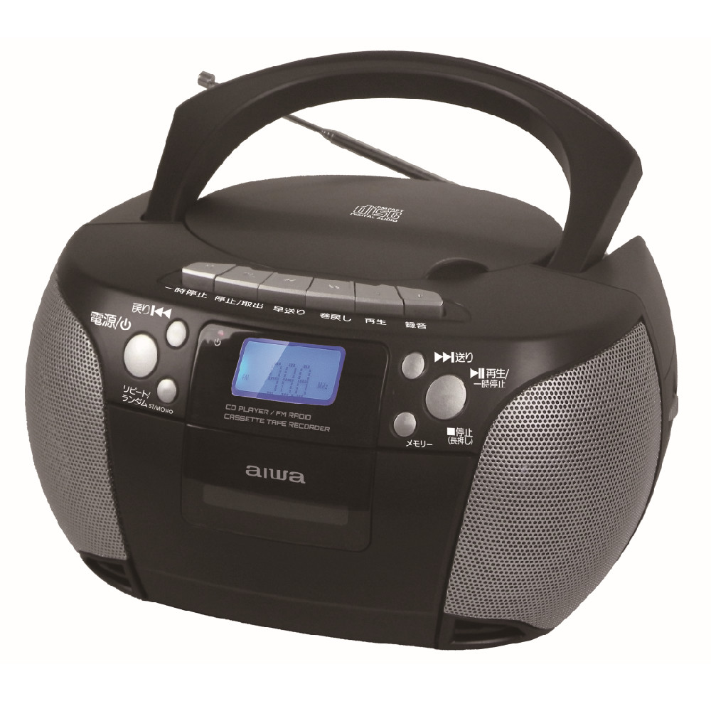 アイナジエンドさん愛用 POWWAH AUTO STOP SYSTEM ラジカセ アイワ ラジカセ aiwa audio -G CRC1 GAA4-CRC0001(RD) レッド