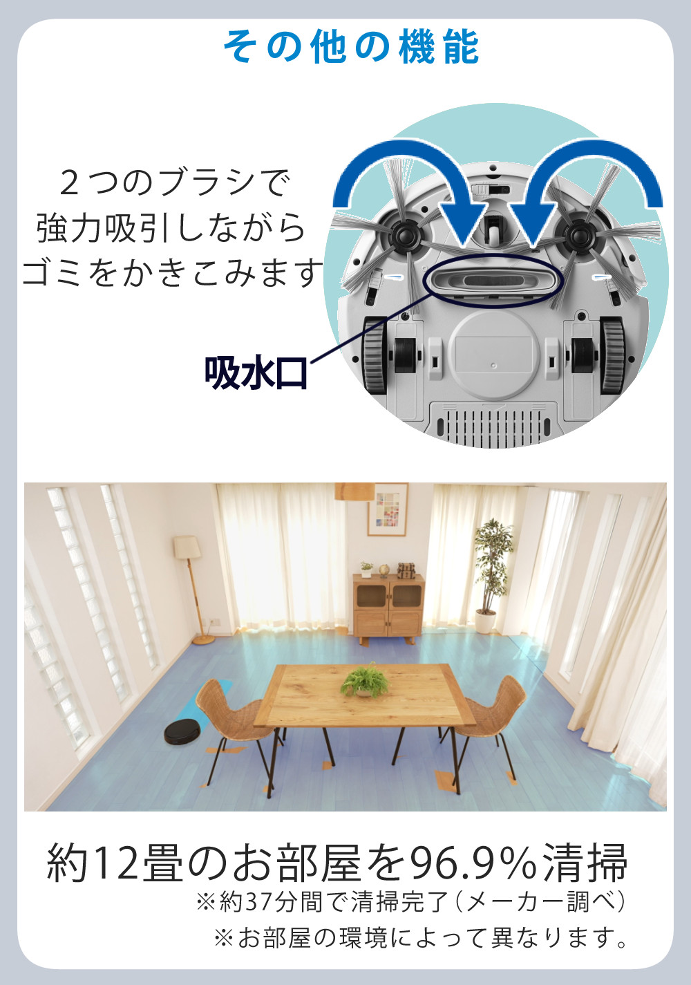 AiMY（エイミー） 全自動ロボットクリーナー AIM-RC41 ブラック AIM