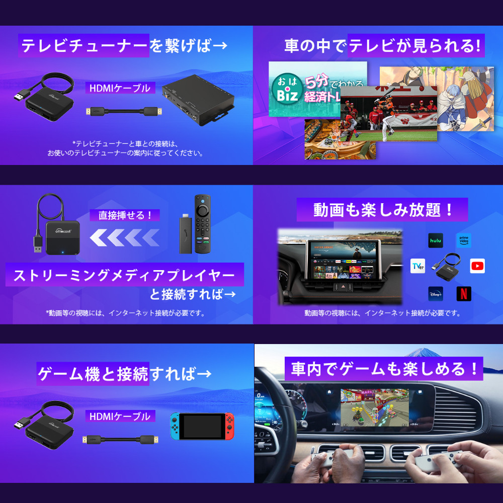 オットキャスト OTTOCAST Car TV Mate MAX HDMI変換 正規品