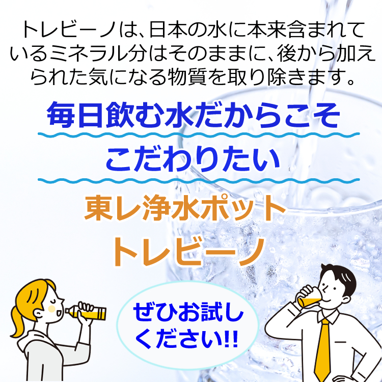 TORAY 東レ トレビーノ ポット型 浄水器 高除去タイプ 1.2L