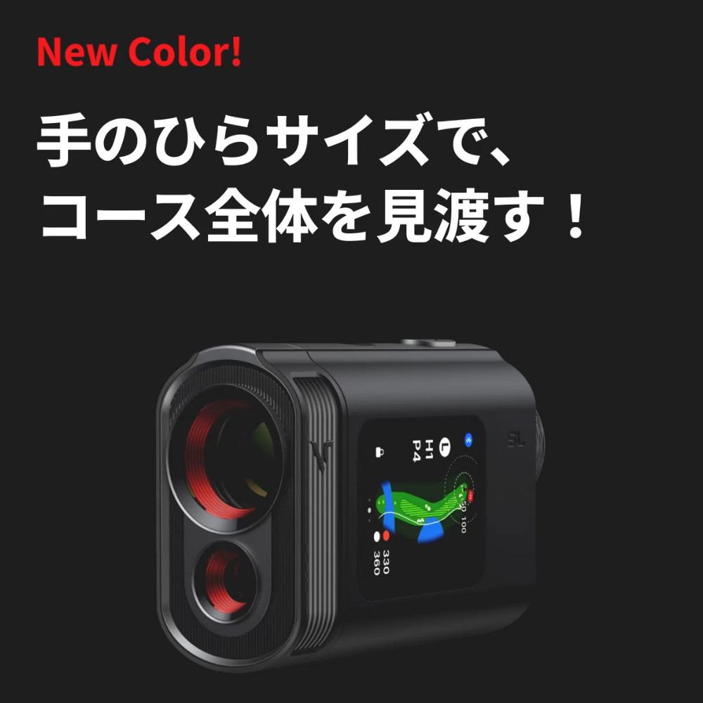 VOICE CADDIE（ボイスキャディ） SL mini The Black ティー付き ゴルフ