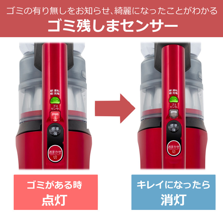 TOSHIBA（東芝） サイクロン掃除機 VC-CL1700(R) グランレッド 赤 自走