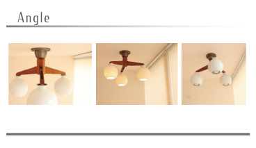 シーリングライト 3灯 8畳 木 led おしゃれ 和室 陶器 白磁丸3