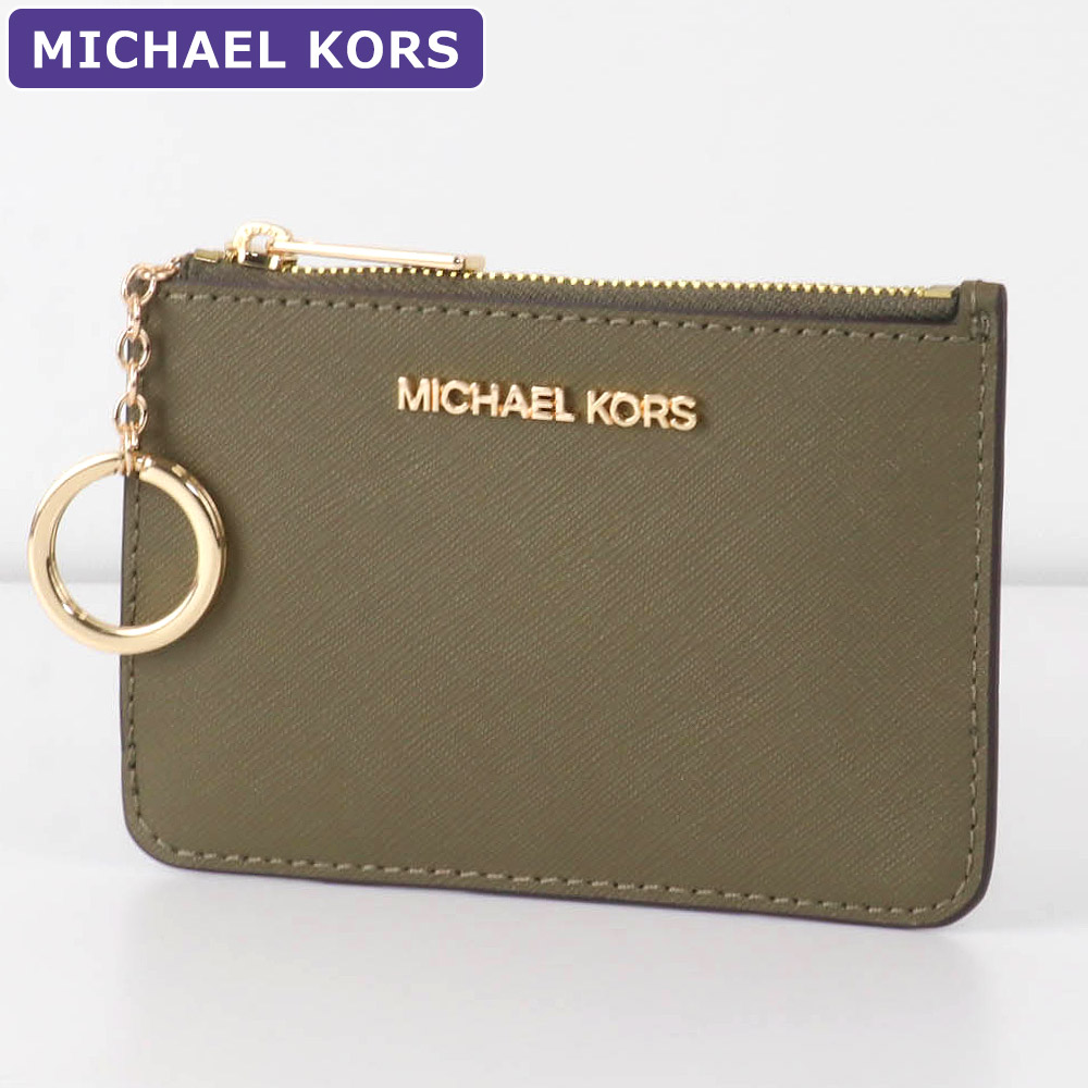 マイケルコース MICHAEL KORS フラグメントケース パスケース 35F7GTVU1L/35F7STVU1L キーリング アウトレット  レディース