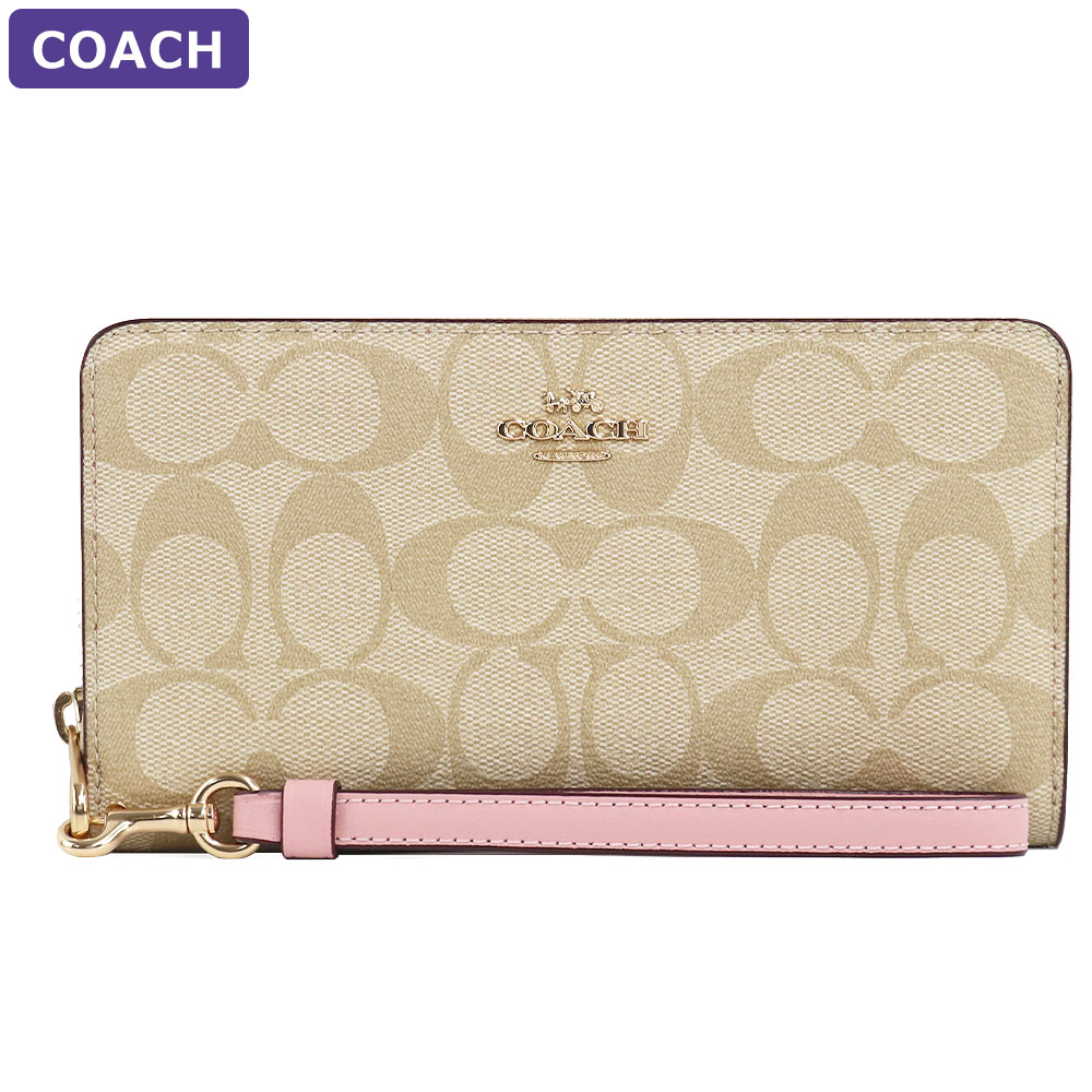 コーチ COACH 財布 長財布 C4452 ストラップ付 シグネチャー アウトレット レディース ウォレット 新作｜hommage-annex｜08