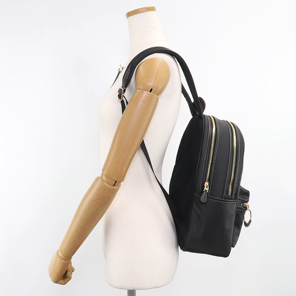 【美品】COACH コーチ リュック ナイロン ブラック CA210 正規品 公式】コーチアウトレット | エリス バックパック