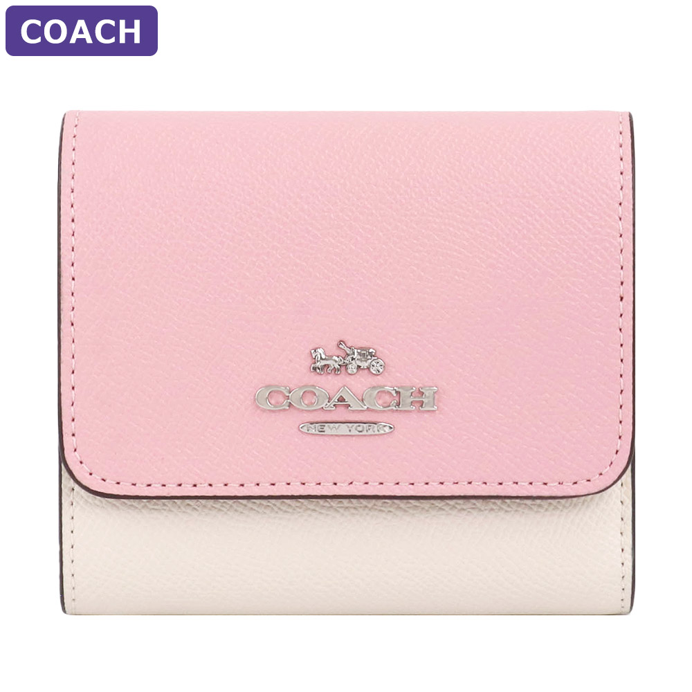 コーチ COACH 財布 三つ折り財布 CF357 SVVCQ ミニ財布 アウトレット