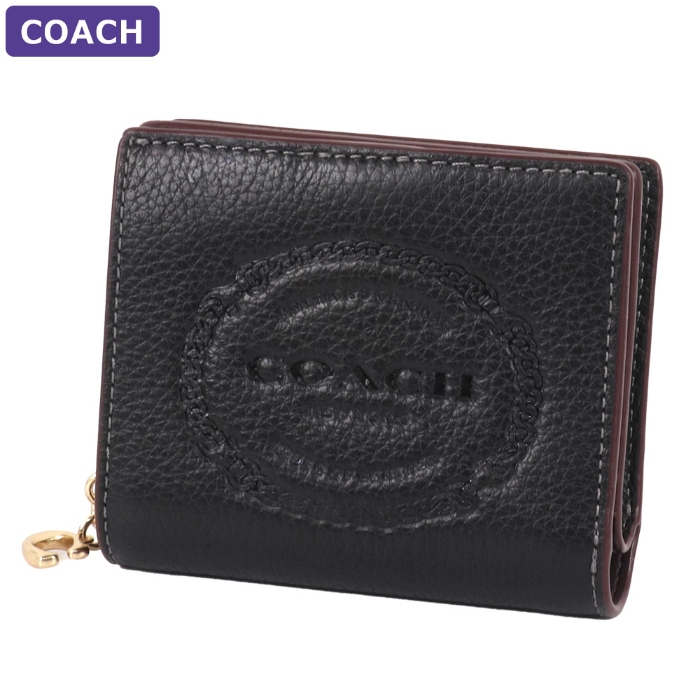 コーチ COACH 財布 二つ折り財布 CM216 IMBLK ミニ財布 COACH コーチ 財布 二つ折り財布 CM216 IMBLK ミニ財布
