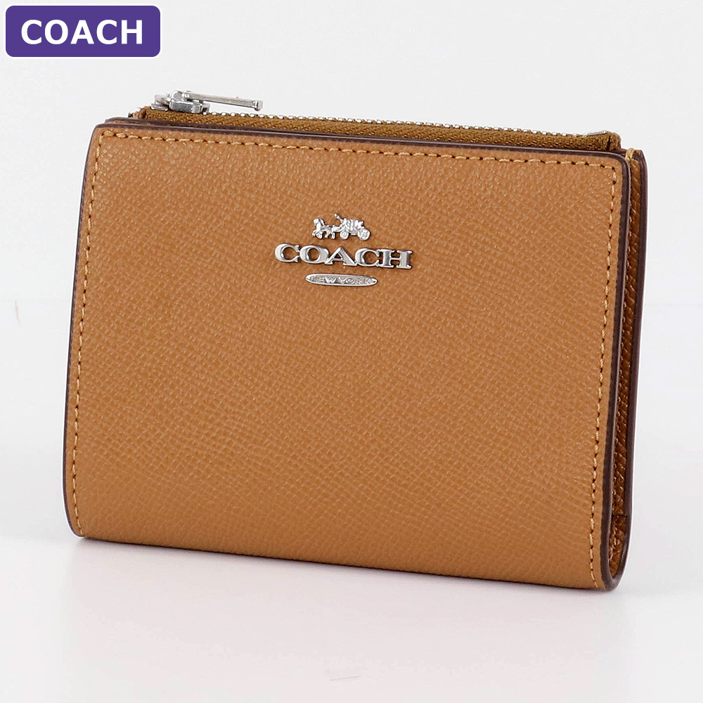 [コーチ]レディース用二つ折り財布 CR983-SV/QD COACH コーチ 財布 二つ折り財布 CR983 SVQD ミニ財布