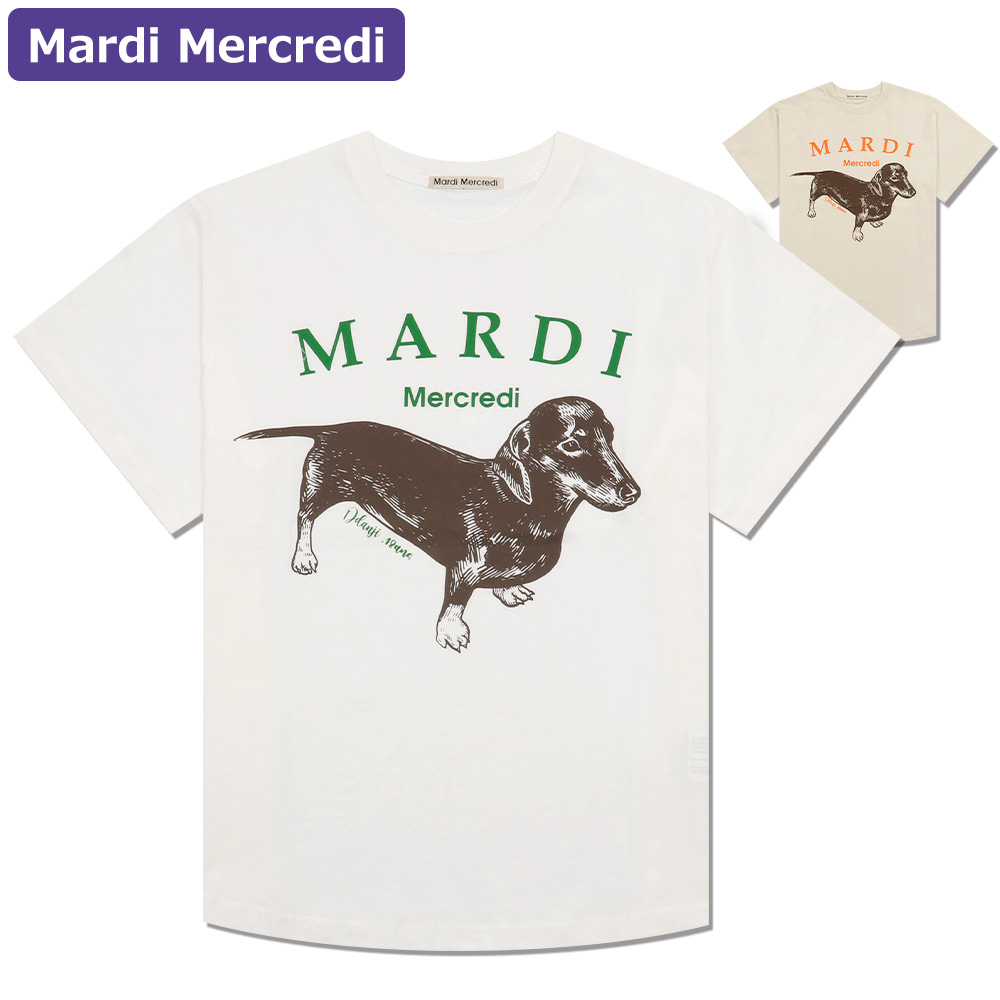 マルディメクルディ Mardi Mercredi Tシャツ TSHIRT DDANJI 半袖