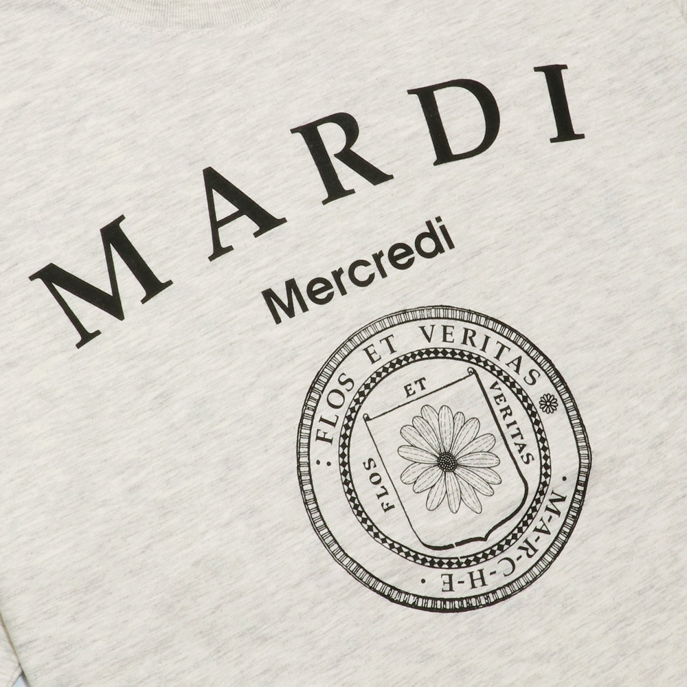 マルディメクルディ Mardi Mercredi Tシャツ TSHIRT UNIV OATMEAL