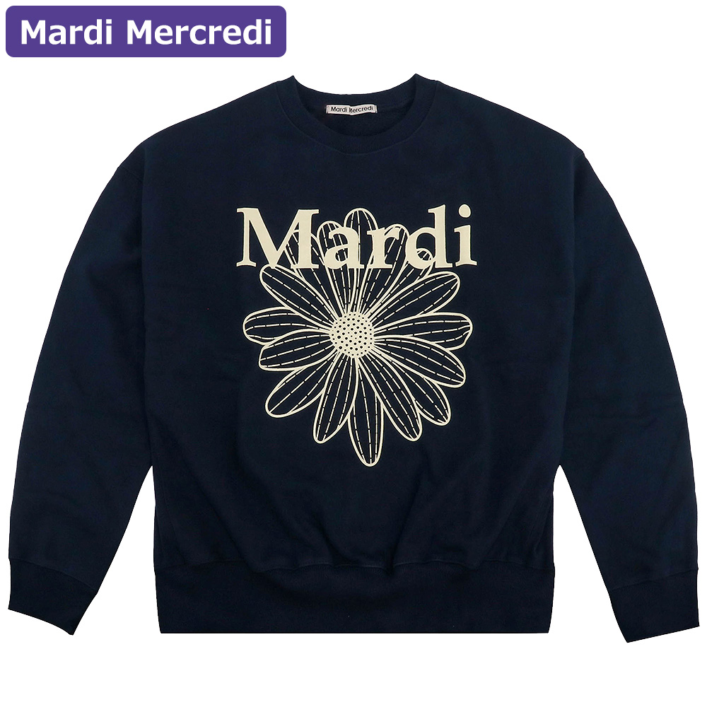 マルディメクルディ Mardi Mercredi スウェット SWEATSHIRT FLOWERMA...