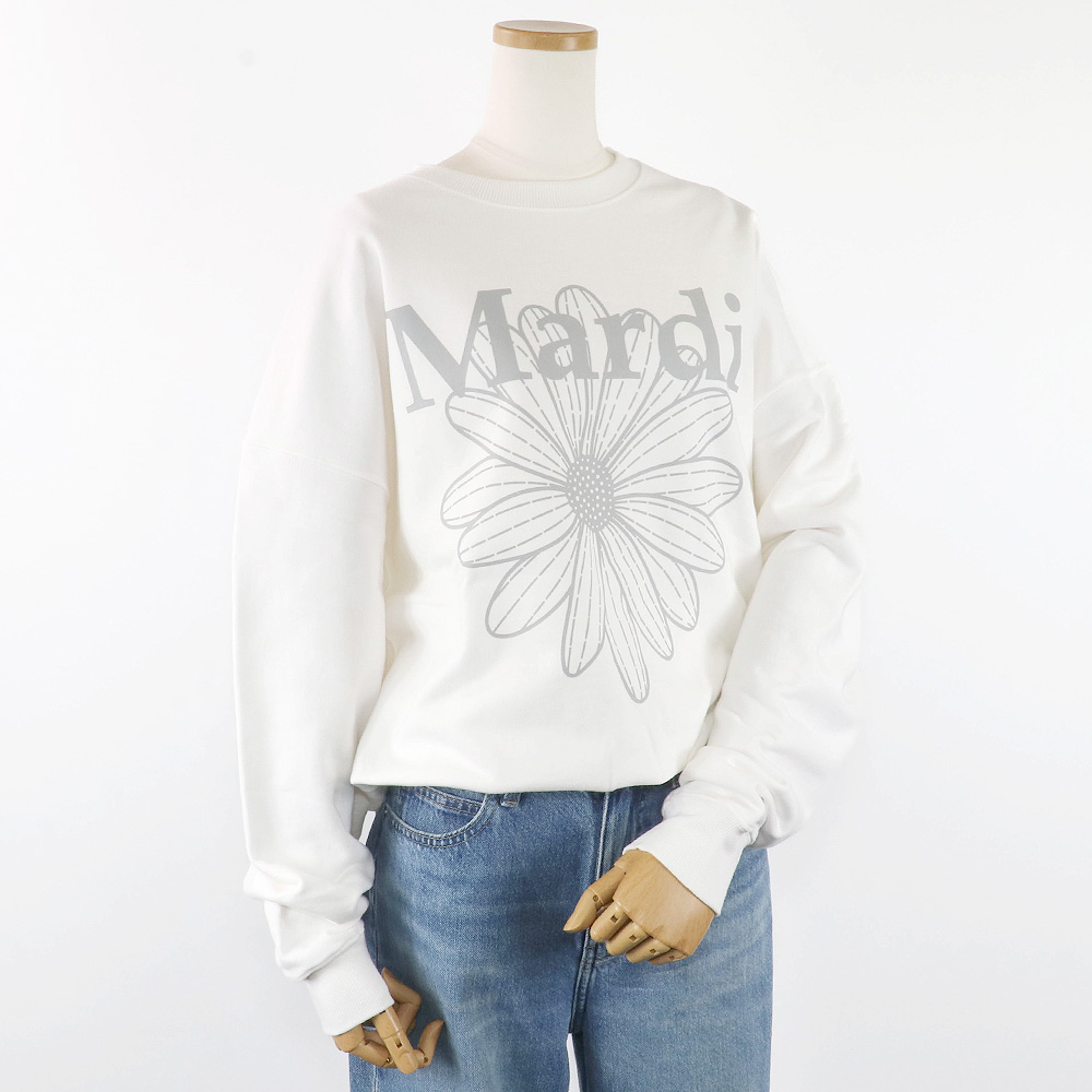 マルディメクルディ Mardi Mercredi スウェット SWEATSHIRT FLOWERMARDI WHITE LIGHTGREY 長袖 レディース 韓国 ファッション アパレル 楽天市場】マルディメクルディ Mardi Mercredi スウェット