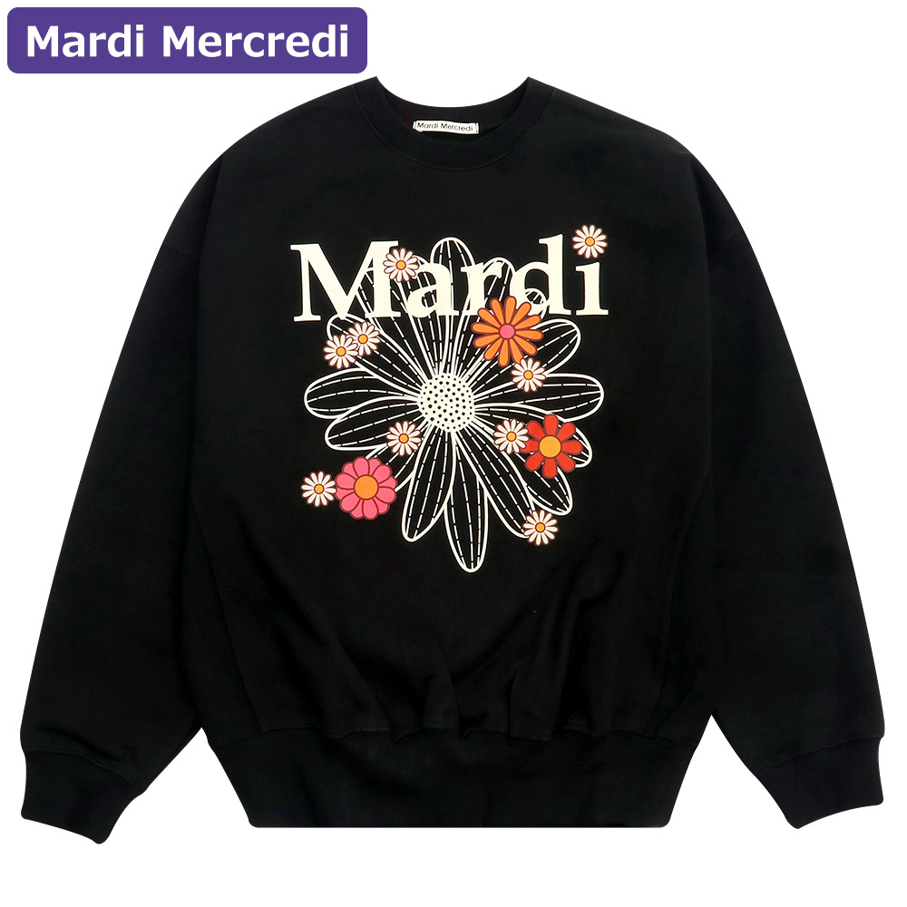 マルディメクルディ Mardi Mercredi スウェット SWEATSHIRT FLOWERMA...