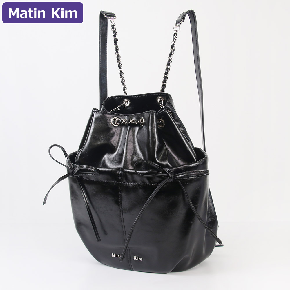 Matin Kim レザーバッグ ブラック レディース 人気 マーティンキム バッグ（レディースバッグ） | ファッション の