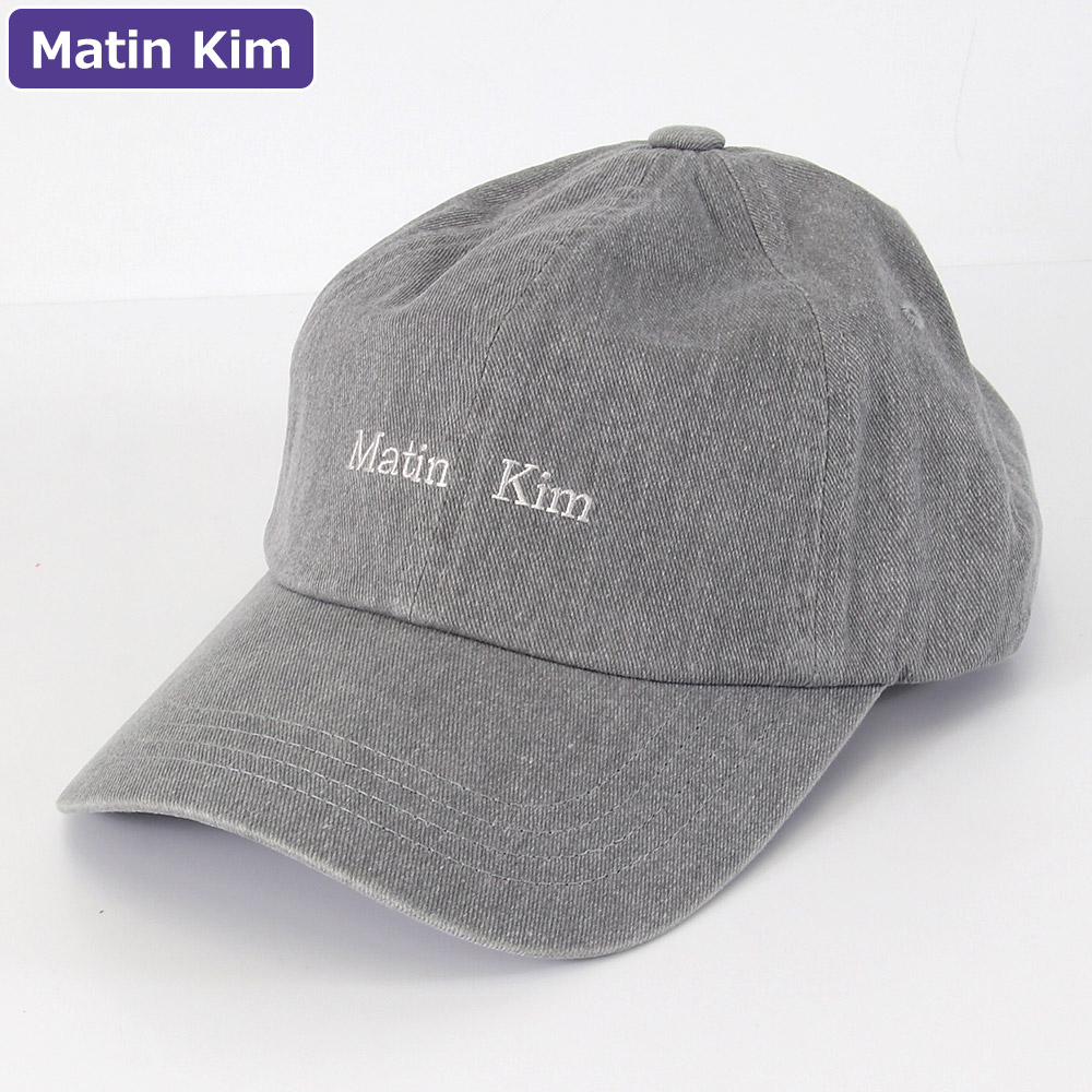 マーティンキム Matin Kim 帽子 キャップ MK2600HT043V ボールキャップ