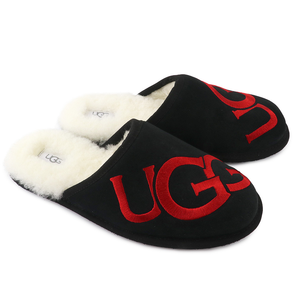 アグ UGG シューズ スリッパ SCUFF LOGO スカッフロゴ スエード シープ