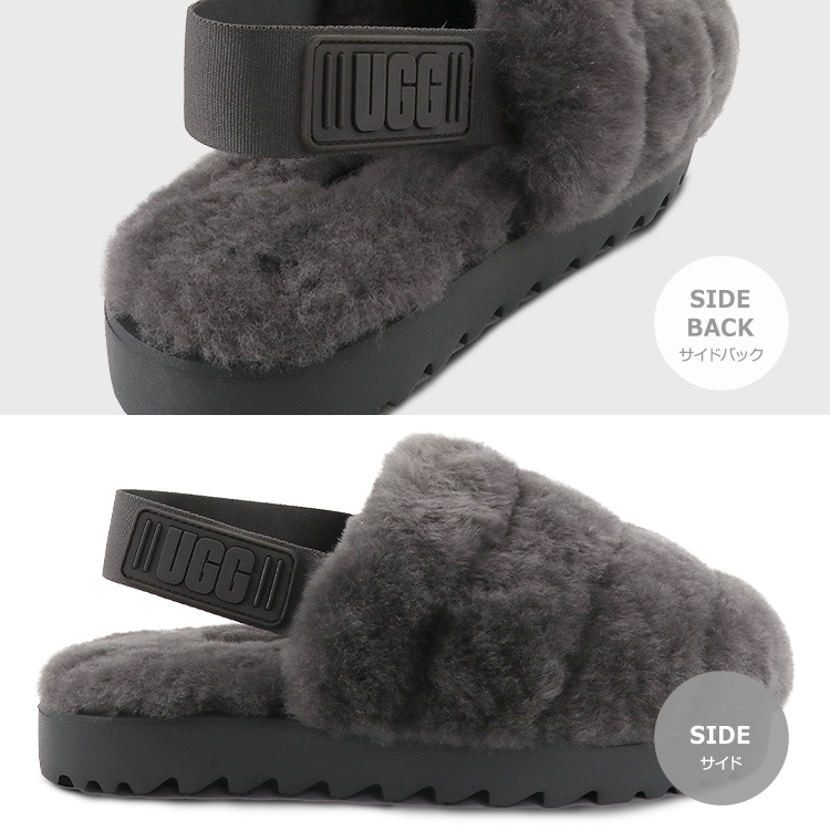 アグ UGG シューズ サンダル SUPER FLUFF SLIPPER スーパー フラッフ スリッパ ムートン ルームサンダル 正規品 レディース  新作