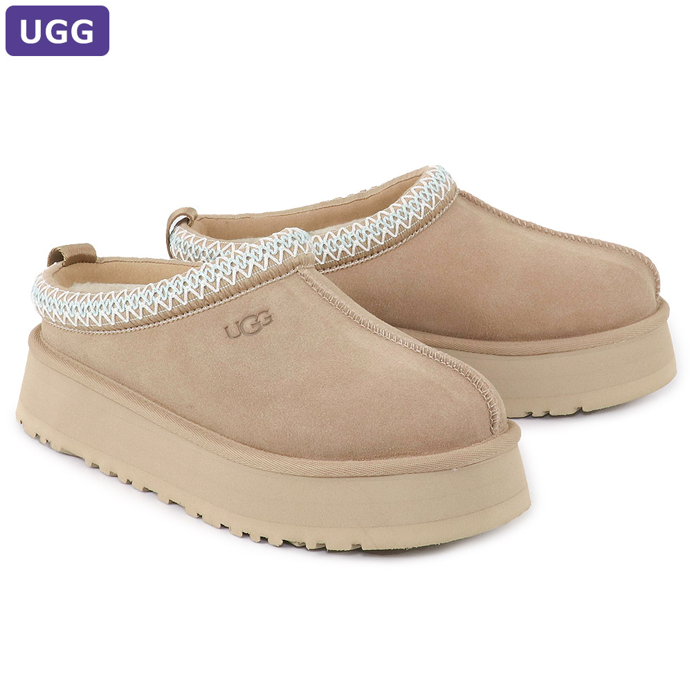 アグ UGG シューズ スリッポン TAZZ タズ スリッパ ルームシューズ スエード ウール 厚底 正規品 レディース 新作