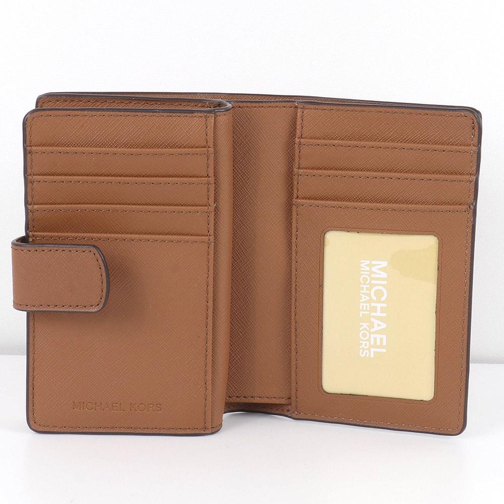 即発 アウトレット MICHAEL KORS 二つ折財布 35F7GTVF2L レザー 楽天市場】マイケルコース MICHAEL KORS 財布 二つ折り財布