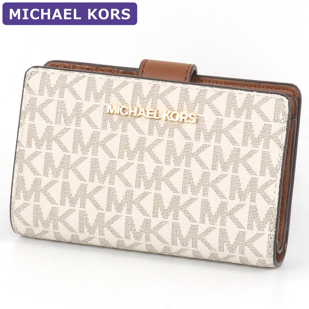 マイケルコース MICHAEL KORS 財布 二つ折り財布 35F8GTVF2B VANILLA 